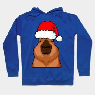 Christmas Capybara Hoodie